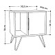 Κομοδίνο Glynn Megapap χρώμα φυσικό οξιάς 50,2x44,6x60εκ. Κομοδίνο Glynn Megapap χρώμα φυσικό οξιάς 50,2x44,6x60εκ.