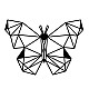 Διακοσμητικό τοίχου Butterfly Megapap μεταλλικό χρώμα μαύρο 50x2x35εκ. Διακοσμητικό τοίχου Butterfly Megapap μεταλλικό χρώμα μαύρο 50x2x35εκ.