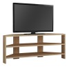 Έπιπλο τηλεόρασης γωνιακό Thales Megapap χρώμα sapphire oak 110x36x45εκ.
