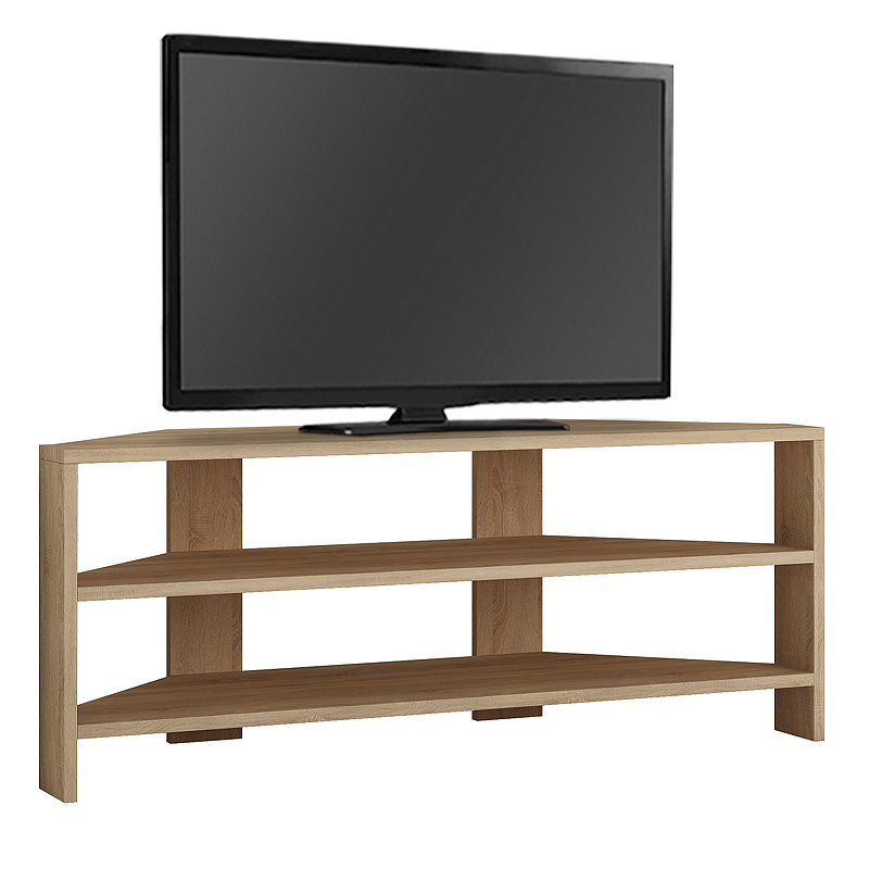 Έπιπλο τηλεόρασης γωνιακό Thales Megapap χρώμα sapphire oak 110x36x45εκ.