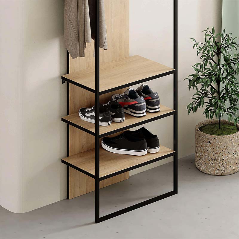 Έπιπλο εισόδου Archy Megapap χρώμα sapphire oak 53x31,7x180εκ. Έπιπλο εισόδου Archy Megapap χρώμα sapphire oak 53x31,7x180εκ.
