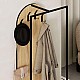 Έπιπλο εισόδου Archy Megapap χρώμα sapphire oak 53x31,7x180εκ. Έπιπλο εισόδου Archy Megapap χρώμα sapphire oak 53x31,7x180εκ.