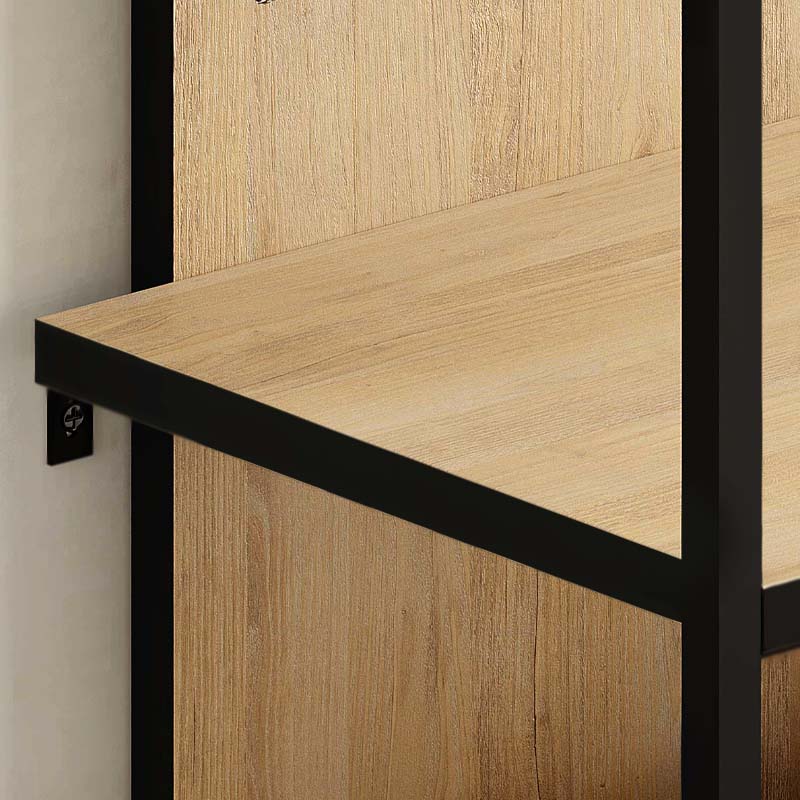 Έπιπλο εισόδου Archy Megapap χρώμα sapphire oak 53x31,7x180εκ. Έπιπλο εισόδου Archy Megapap χρώμα sapphire oak 53x31,7x180εκ.
