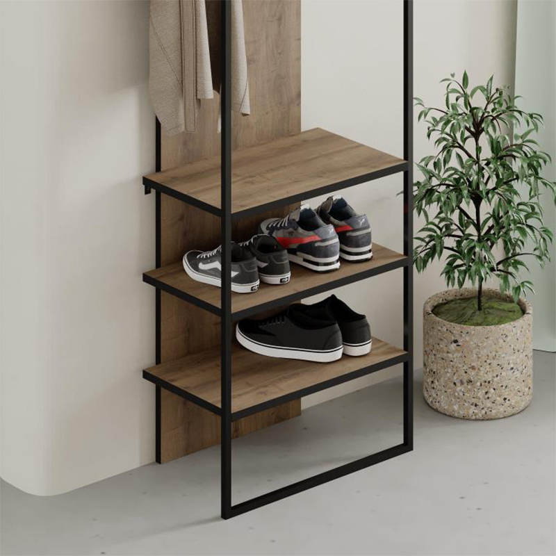 Έπιπλο εισόδου Archy Megapap χρώμα ανοιχτό καρυδί 53x31,7x180εκ. Έπιπλο εισόδου Archy Megapap χρώμα ανοιχτό καρυδί 53x31,7x180εκ.