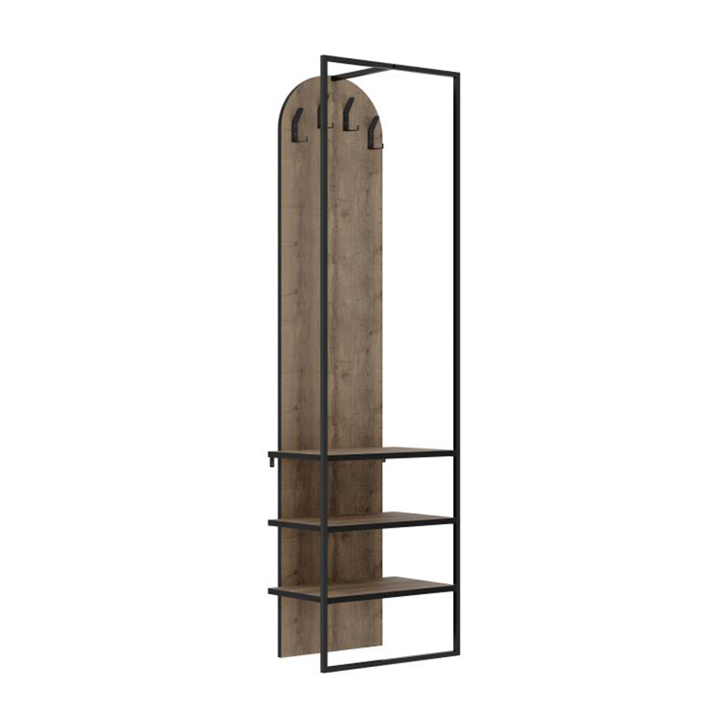 Έπιπλο εισόδου Archy Megapap χρώμα ανοιχτό καρυδί 53x31,7x180εκ. Έπιπλο εισόδου Archy Megapap χρώμα ανοιχτό καρυδί 53x31,7x180εκ.