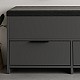 Παπουτσοθήκη Cove Megapap χρώμα ανθρακί 106x34x51,5εκ. Παπουτσοθήκη Cove Megapap χρώμα ανθρακί 106x34x51,5εκ.