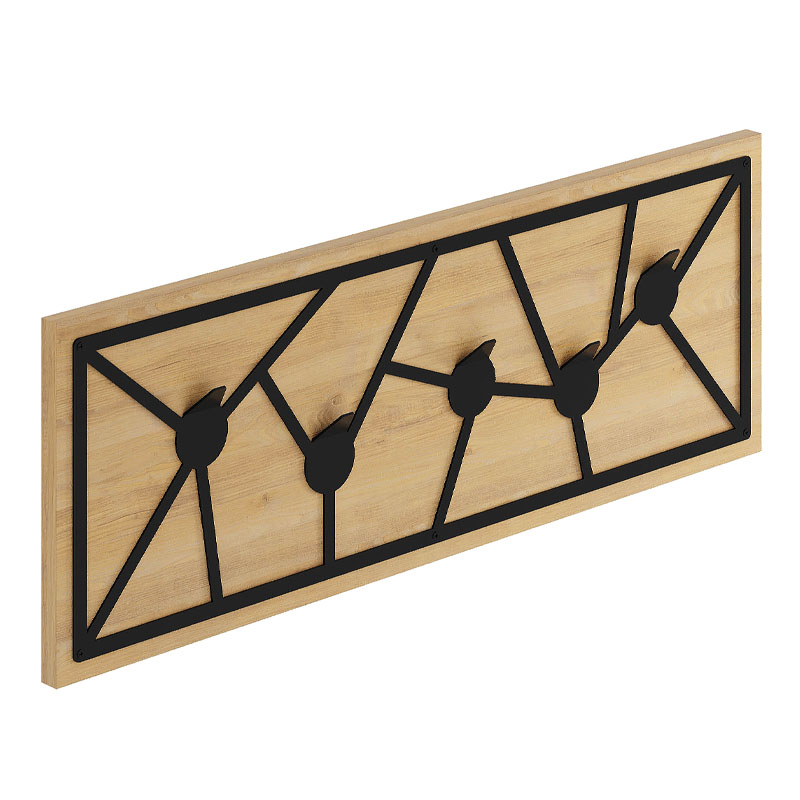 Κρεμάστρα τοίχου Trace Megapap χρώμα sapphire oak 74,6x1,8x26,6εκ. Κρεμάστρα τοίχου Trace Megapap χρώμα sapphire oak 74,6x1,8x26,6εκ.