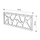 Κρεμάστρα τοίχου Trace Megapap χρώμα sapphire oak 74,6x1,8x26,6εκ. Κρεμάστρα τοίχου Trace Megapap χρώμα sapphire oak 74,6x1,8x26,6εκ.