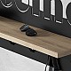 Κρεμάστρα τοίχου Welcome Megapap χρώμα μαύρο - sapphire oak 86x15,2x29εκ. Κρεμάστρα τοίχου Welcome Megapap χρώμα μαύρο - sapphire oak 86x15,2x29εκ.