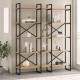 Βιβλιοθήκη Dusan Megapap χρώμα sepet oak 143,5x30x175εκ. Βιβλιοθήκη Dusan Megapap χρώμα sepet oak 143,5x30x175εκ.