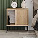 Κομοδίνο Glynn Megapap χρώμα saphhire oak 45x35x50εκ. Κομοδίνο Glynn Megapap χρώμα saphhire oak 45x35x50εκ.