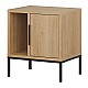 Κομοδίνο Glynn Megapap χρώμα saphhire oak 45x35x50εκ. Κομοδίνο Glynn Megapap χρώμα saphhire oak 45x35x50εκ.