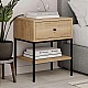 Κομοδίνο Lisa Megapap χρώμα saphhire oak 45x35x56εκ. Κομοδίνο Lisa Megapap χρώμα saphhire oak 45x35x56εκ.
