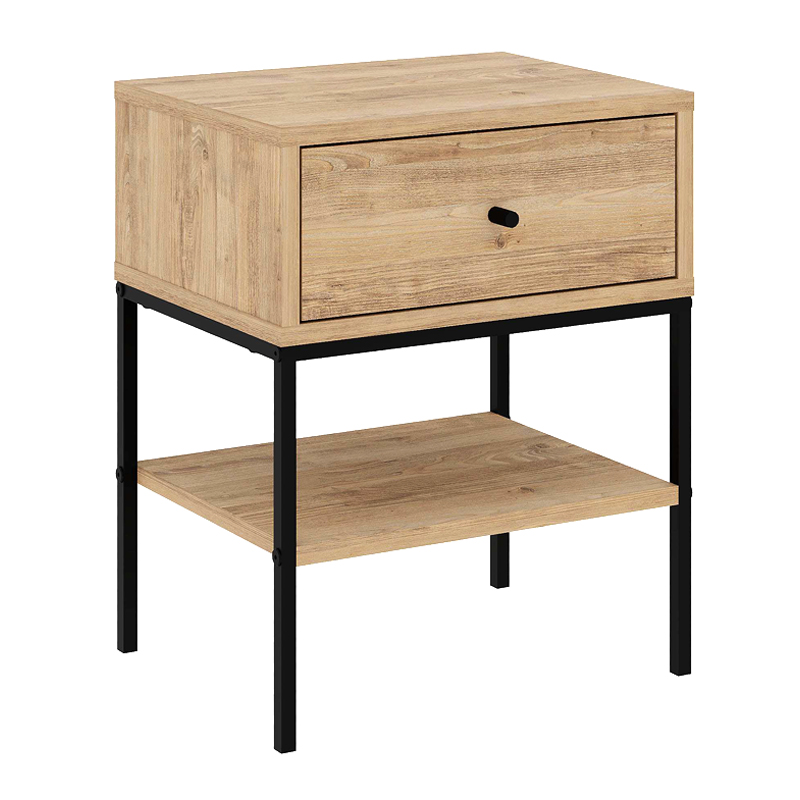 Κομοδίνο Lisa Megapap χρώμα saphhire oak 45x35x56εκ. Κομοδίνο Lisa Megapap χρώμα saphhire oak 45x35x56εκ.