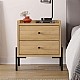 Κομοδίνο Malta Megapap χρώμα saphhire oak 49x35x52εκ. Κομοδίνο Malta Megapap χρώμα saphhire oak 49x35x52εκ.