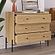 Συρταριέρα Malta Megapap χρώμα sapphire oak 94x40x80,1εκ. Συρταριέρα Malta Megapap χρώμα sapphire oak 94x40x80,1εκ.