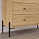 Συρταριέρα Malta Megapap χρώμα sapphire oak 94x40x80,1εκ. Συρταριέρα Malta Megapap χρώμα sapphire oak 94x40x80,1εκ.