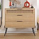 Συρταριέρα Naive Megapap χρώμα sapphire oak 93,1x40x83,1εκ. Συρταριέρα Naive Megapap χρώμα sapphire oak 93,1x40x83,1εκ.