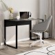Γραφείο εργασίας Inna Megapap χρώμα γκρι ρετρό - silky black 110x60x75εκ. Γραφείο εργασίας Inna Megapap χρώμα γκρι ρετρό - silky black 110x60x75εκ.