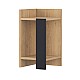 Κομοδίνο Elos Megapap χρώμα saphhire oak - silky black 30x31,7x55εκ. Κομοδίνο Elos Megapap χρώμα saphhire oak - silky black 30x31,7x55εκ.