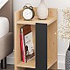 Κομοδίνο Elos Megapap χρώμα saphhire oak - silky black 30x31,7x55εκ. Κομοδίνο Elos Megapap χρώμα saphhire oak - silky black 30x31,7x55εκ.