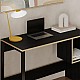 Γραφείο εργασίας Cubo Megapap χρώμα black wood 110x50x75εκ. Γραφείο εργασίας Cubo Megapap χρώμα black wood 110x50x75εκ.