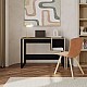 Γραφείο εργασίας Cubo Megapap χρώμα black wood 110x50x75εκ. Γραφείο εργασίας Cubo Megapap χρώμα black wood 110x50x75εκ.