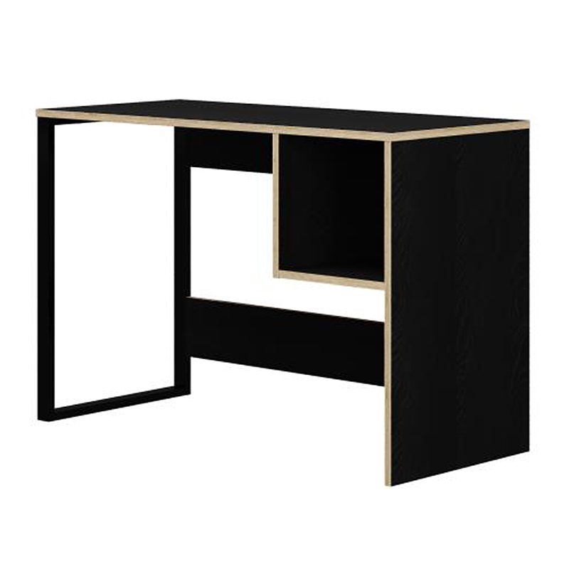 Γραφείο εργασίας Cubo Megapap χρώμα black wood 110x50x75εκ. Γραφείο εργασίας Cubo Megapap χρώμα black wood 110x50x75εκ.