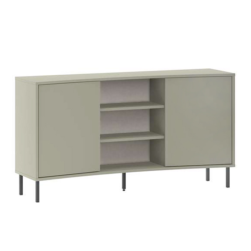 Μπουφές Frem Megapap χρώμα ash green 150x40x81εκ. Μπουφές Frem Megapap χρώμα ash green 150x40x81εκ.