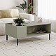 Τραπεζάκι σαλονιού Vena Megapap χρώμα ash green 100x60x42εκ. Τραπεζάκι σαλονιού Vena Megapap χρώμα ash green 100x60x42εκ.