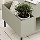 Τραπεζάκι σαλονιού Vena Megapap χρώμα ash green 100x60x42εκ. Τραπεζάκι σαλονιού Vena Megapap χρώμα ash green 100x60x42εκ.