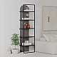 Βιβλιοθήκη Archy Megapap χρώμα γκρι ρετρό 53x31,7x180εκ. Βιβλιοθήκη Archy Megapap χρώμα γκρι ρετρό 53x31,7x180εκ.
