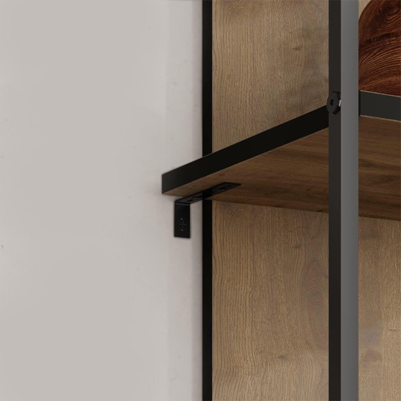 Βιβλιοθήκη Archy Megapap χρώμα ανοιχτό καρυδί 53x31,7x180εκ. Βιβλιοθήκη Archy Megapap χρώμα ανοιχτό καρυδί 53x31,7x180εκ.