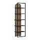 Βιβλιοθήκη Archy Megapap χρώμα ανοιχτό καρυδί 53x31,7x180εκ. Βιβλιοθήκη Archy Megapap χρώμα ανοιχτό καρυδί 53x31,7x180εκ.
