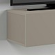 Έπιπλο τηλεόρασης επιτοίχιο Francy Megapap χρώμα sandstone 135x31,7x25εκ.