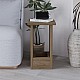 Τραπεζάκι βοηθητικό Tasos Megapap χρώμα sepet oak 30x30x50,3εκ. Τραπεζάκι βοηθητικό Tasos Megapap χρώμα sepet oak 30x30x50,3εκ.