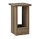 Τραπεζάκι βοηθητικό Tasos Megapap χρώμα sepet oak 30x30x50,3εκ. Τραπεζάκι βοηθητικό Tasos Megapap χρώμα sepet oak 30x30x50,3εκ.