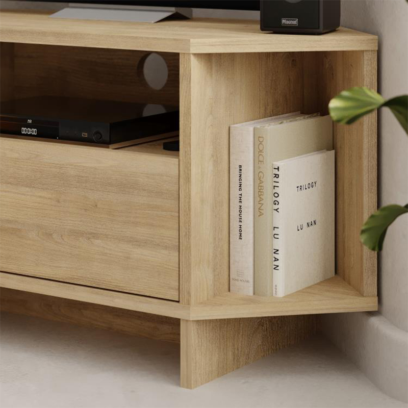 Έπιπλο τηλεόρασης γωνιακό Viva Megapap χρώμα sapphire oak 95,7x35,4x45εκ. Έπιπλο τηλεόρασης γωνιακό Viva Megapap χρώμα sapphire oak 95,7x35,4x45εκ.