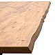 Τραπέζι Walter Megapap Mdf - μεταλλικό χρώμα ακακίας 200x100x75εκ.