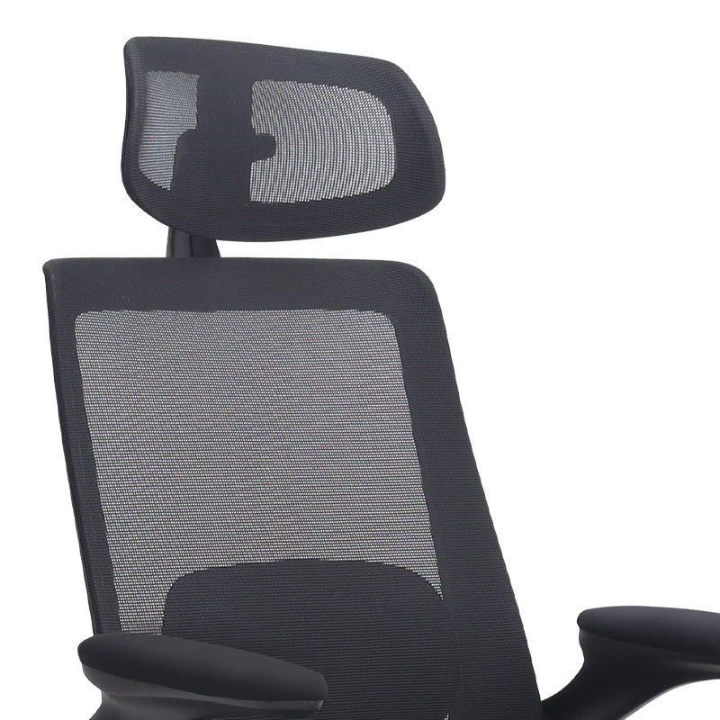 Καρέκλα γραφείου διευθυντική Belora Megapap με ύφασμα Mesh χρώμα μαύρο 63,5x62x117/127εκ.