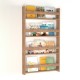 Επιτοίχια βιβλιοθήκη - ραφιέρα Montessori Megapap χρώμα pine oak 74x10x120εκ. Επιτοίχια βιβλιοθήκη - ραφιέρα Montessori Megapap χρώμα pine oak 74x10x120εκ.