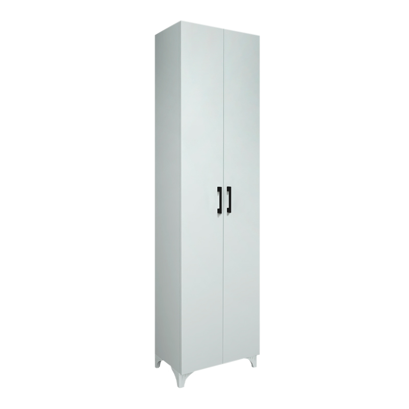 Ντουλάπα - Παπουτσοθήκη Lilly Megapap χρώμα λευκό 49x32x178εκ.