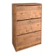 Παπουτσοθήκη Nave Megapap 18 ζευγών χρώμα pine oak 73,6x24x110εκ. Παπουτσοθήκη Nave Megapap 18 ζευγών χρώμα pine oak 73,6x24x110εκ.