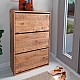 Παπουτσοθήκη Nave Megapap 18 ζευγών χρώμα pine oak 73,6x24x110εκ. Παπουτσοθήκη Nave Megapap 18 ζευγών χρώμα pine oak 73,6x24x110εκ.
