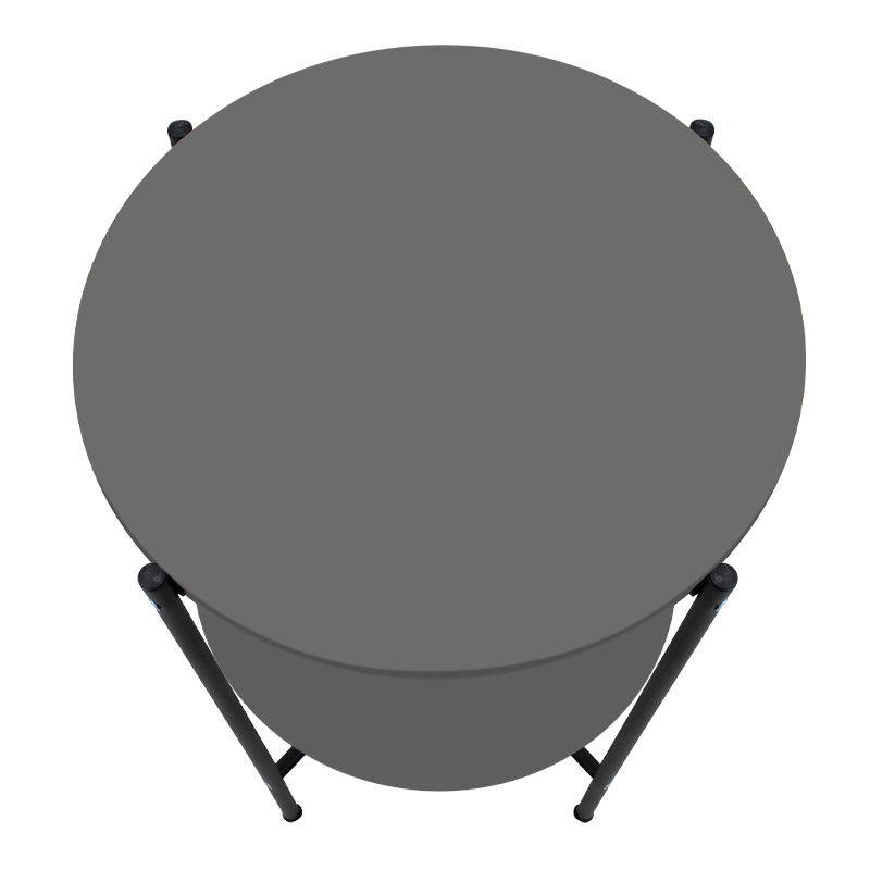 Βοηθητικό τραπεζάκι Argento Megapap χρώμα ανθρακί 43x43x60εκ. Βοηθητικό τραπεζάκι Argento Megapap χρώμα ανθρακί 43x43x60εκ.