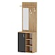 Έπιπλο εισόδου Norva Megapap χρώμα sapphire oak - ανθρακί 67,8x36,3x200,6εκ. Έπιπλο εισόδου Norva Megapap χρώμα sapphire oak - ανθρακί 67,8x36,3x200,6εκ.