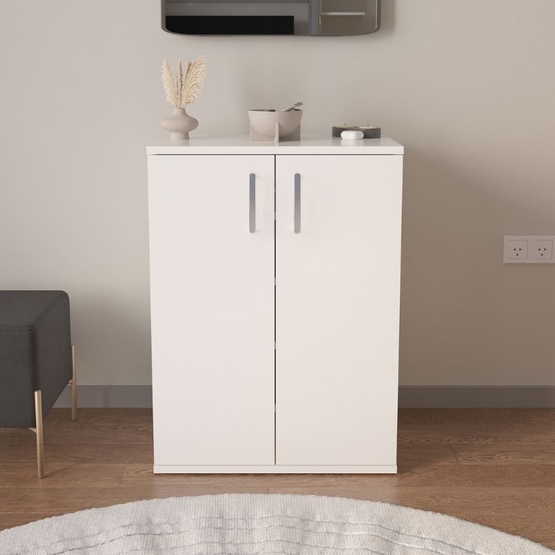 Παπουτσοθήκη - Ντουλάπι Manolo Megapap χρώμα λευκό 60x38x81,4εκ. Παπουτσοθήκη - Ντουλάπι Manolo Megapap χρώμα λευκό 60x38x81,4εκ.