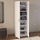 Παπουτσοθήκη Renso Megapap δίφυλλη χρώμα λευκό 59,8x37,8x178,5εκ. Παπουτσοθήκη Renso Megapap δίφυλλη χρώμα λευκό 59,8x37,8x178,5εκ.