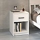 Κομοδίνο Scoty Megapap χρώμα λευκό 40,2x35,3x55εκ. Κομοδίνο Scoty Megapap χρώμα λευκό 40,2x35,3x55εκ.