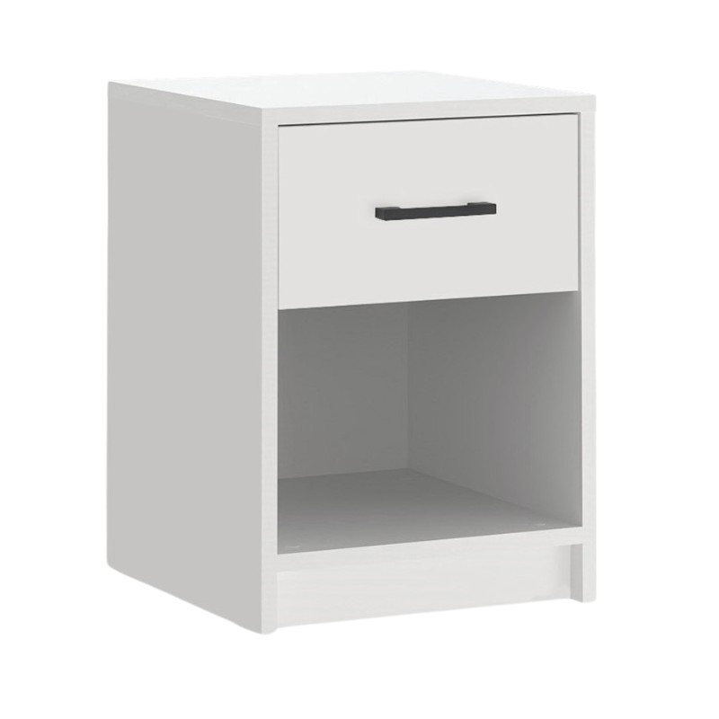 Κομοδίνο Scoty Megapap χρώμα λευκό 40,2x35,3x55εκ. Κομοδίνο Scoty Megapap χρώμα λευκό 40,2x35,3x55εκ.